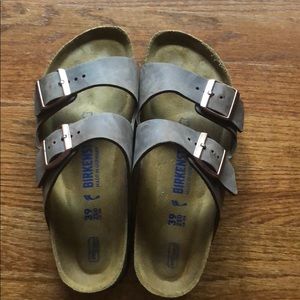 Birkenstock oiled leather Habana Arizona 39N